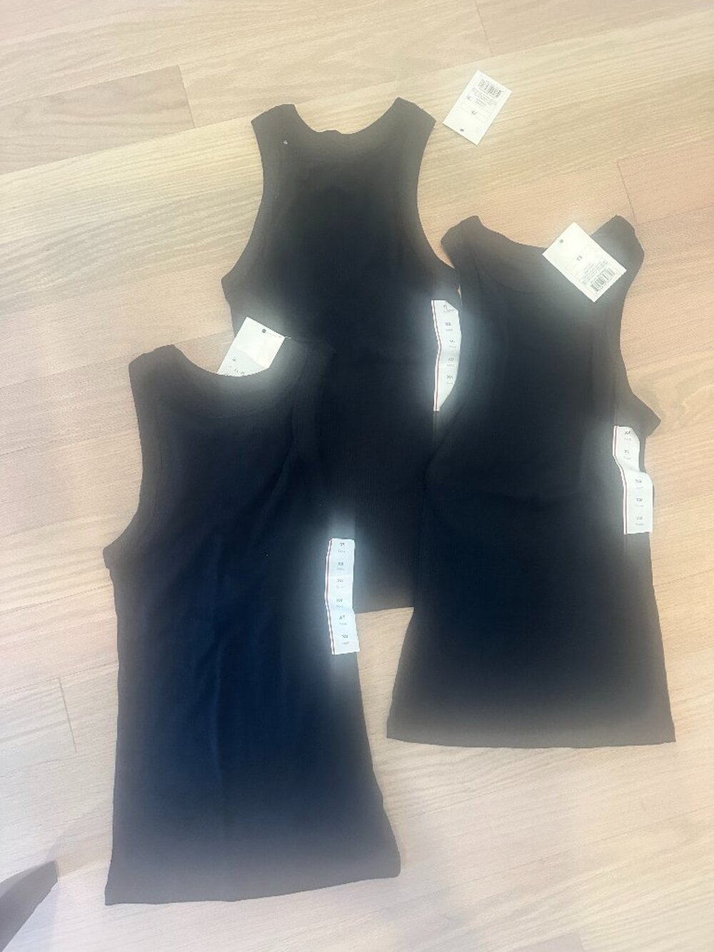 Three Racerback Tops
